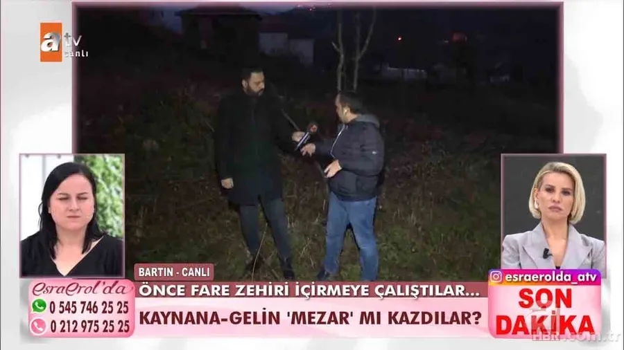 Türkiye Esra Erol'da Korkut ailesini konuşuyor! Gelin ve kayınvalidenin fare zehiri kullandıkları ortaya çıkmıştı: Kayınpeder için mezar kazdılar 14