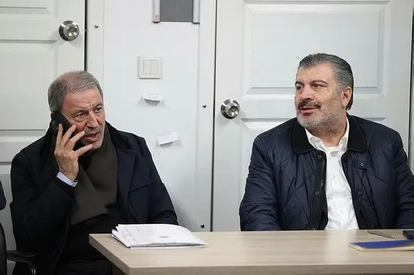 Başkan Erdoğan Hatay’daki deprem sırasında afet koordinasyon merkezindeydi