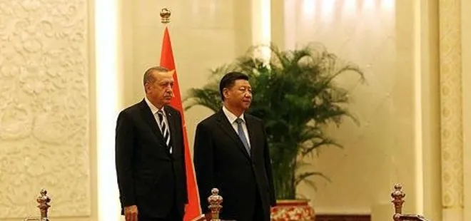 Başkan Recep Tayyip Erdoğan Çin Devlet Başkanı Şi Cinping ile görüşmesi sona erdi