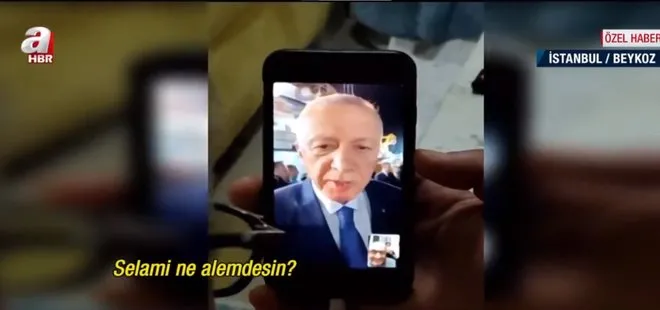 Başkan Erdoğan’ın çocukluk arkadaşı ile samimi sohbeti kameralara böyle yansıdı
