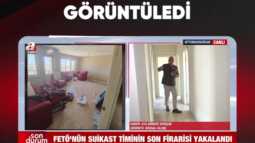 A HABER HÜCRE EVİNİ GÖRÜNTÜLEDİ