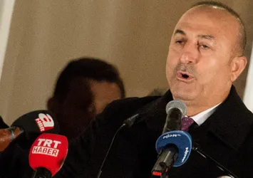 Bakan Çavuşoğlu Almanya'da konuştu