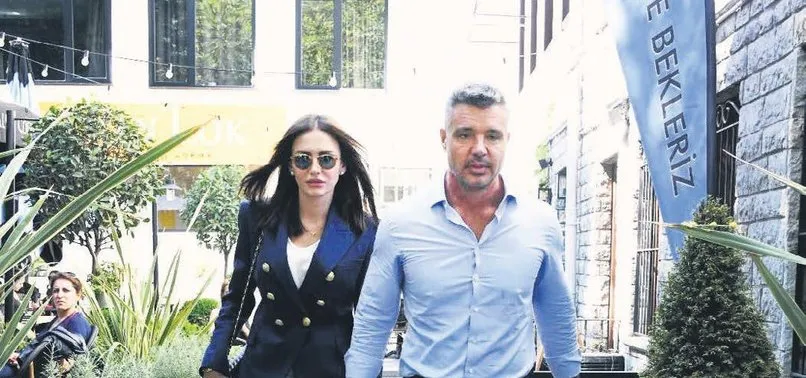 Evlenecekleri konuşulan Emina Jahovic ve iş adamı Sadettin Saran'dan aşk şovu