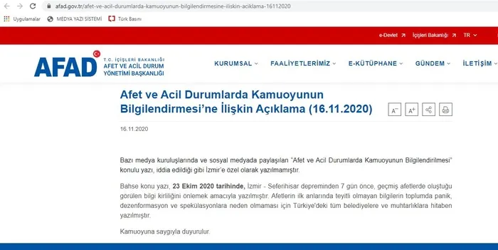 Son dakika: CHP’li Barış Yarkadaş’tan İzmir depremi yalanı! AFAD’tan açıklama geldi
