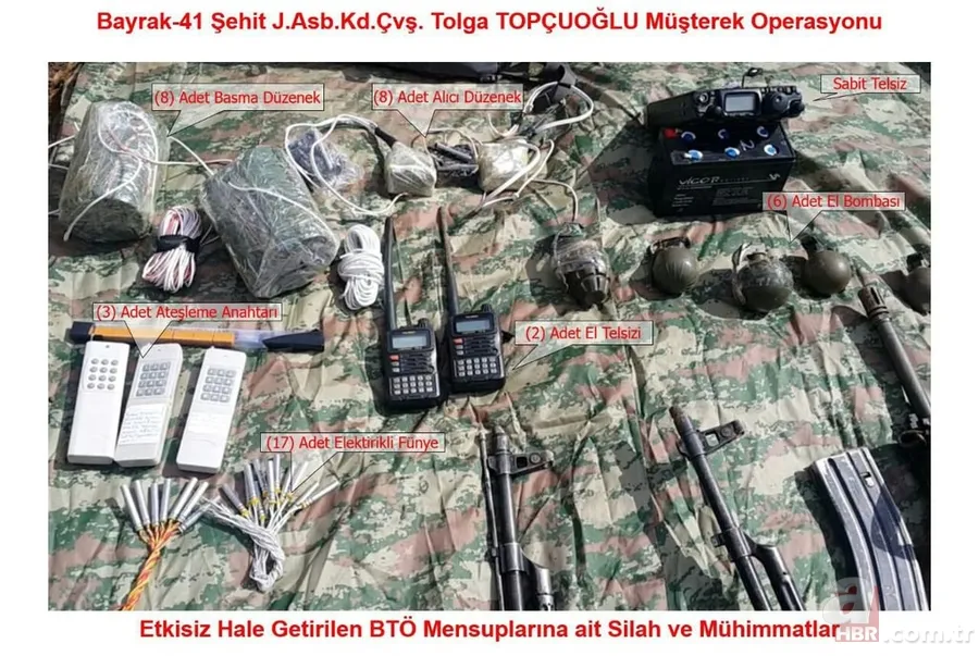 PKK sığınağında ısı güdümlü füze bulundu 2