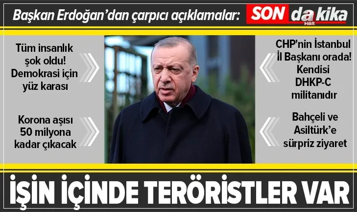 Son dakika: Boğaziçi’ndeki rektör protestosu | Başkan Erdoğan: İşin içinde teröristler var