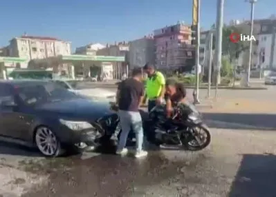 Ankara’da art arda trafik kazası!