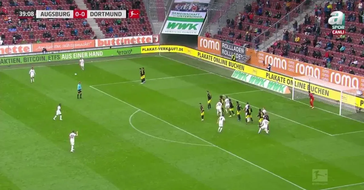 Augsburg 2 0 Borussia Dortmund Mac Sonucu Golleri Izle A Haber Son Dakika Spor Haberleri