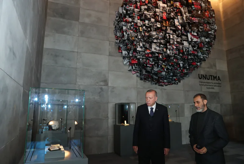 Başkan Erdoğan'dan 15 Temmuz Şehitler Müzesine ziyaret - 3