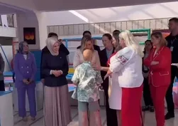 Bakan Göktaş ve Zelenskiy'nin eşinden Ukraynalı çocuklara ziyaret