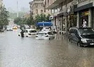 İstanbul’da sağanak yağmur başladı