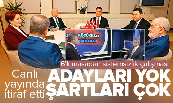 6lı masada 2 lider Kemal Kılıçdaroğlunu destekledi!