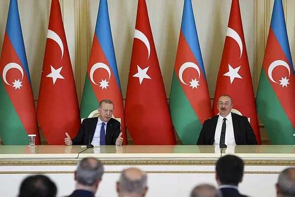 Başkan Erdoğan’dan Azerbaycan dönüşü flaş açıklamalar: Dış politika, Türk Devletleri Teşkilatı, Türkiye-Yunanistan ilişkileri, İsveç’in NATO üyeliği...