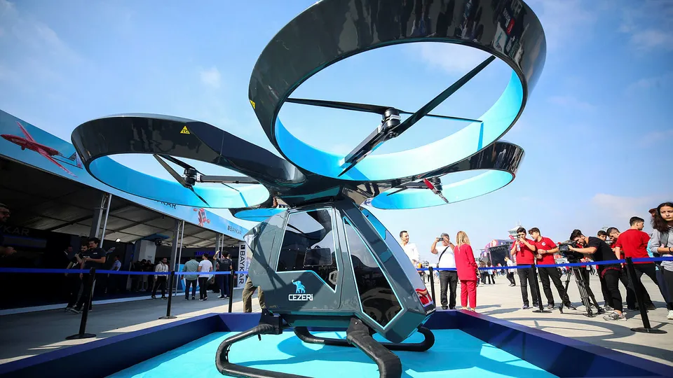 Uçan Araba Cezeri TEKNOFEST’TE | Video