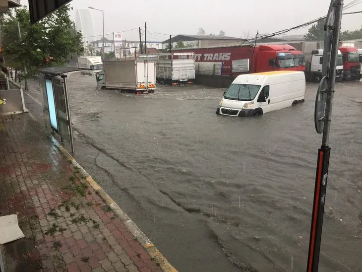 İstanbul yağışa teslim