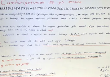93 maaş ödüllü sorular çözüldü