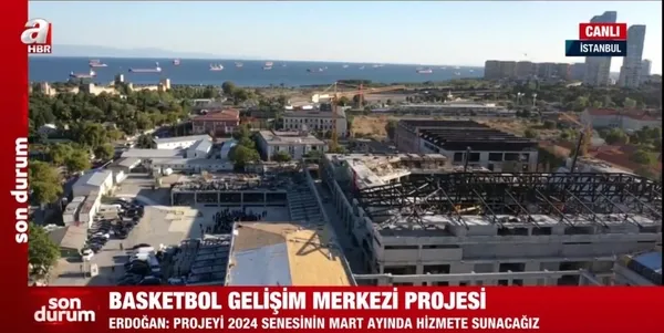 Başkan Erdoğan’dan Abdi İpekçi Basketbol Gelişim Merkezi müjdesi: 2024’te hizmete girecek