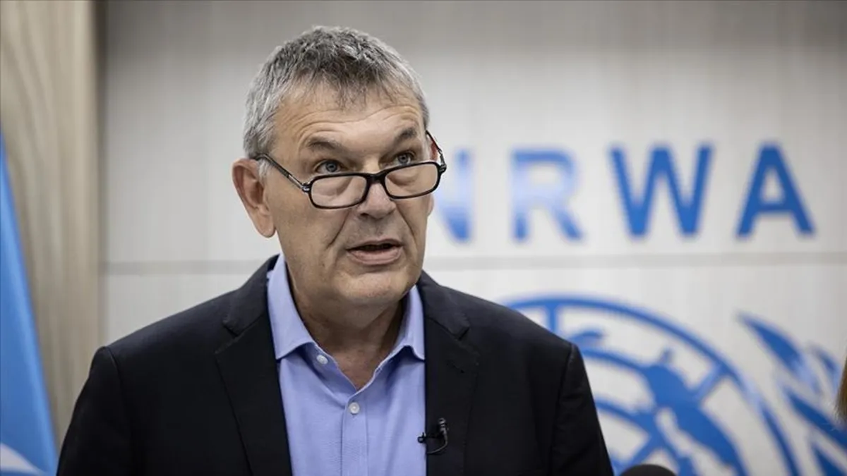 UNRWA Genel Komiseri Lazzarini: Gazze Şeridi'ne izin verilen yardım yetersiz