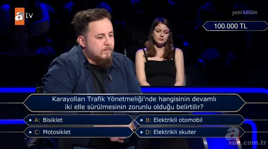 Milyoner'de 500 bin TL'lik soru ekrana kilitledi! Yaptığı ters köşeyle büyük riske girdi 22