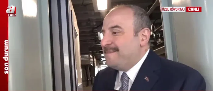 Yerli elektrikli lokomotif raylara iniyor! Sanayi ve Teknoloji Bakanı Mustafa Varank’tan A Haber’e özel açıklamalar