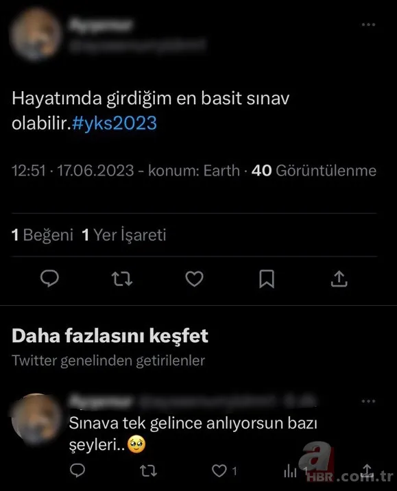 Türkçe, Matematik, Din, Kimya, Fizik, Tarih, Coğrafya soruları nasıldı? TYT kolay mıydı zor muydu? YKS TYT 2023 Twitter öğrenci sınav yorumları... 8