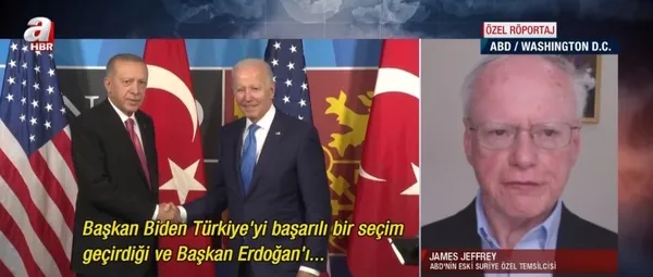 James Franklin Jeffrey’den A Haber’e özel açıklamalar: Başkan Erdoğan ve Bakan Hakan Fidan...