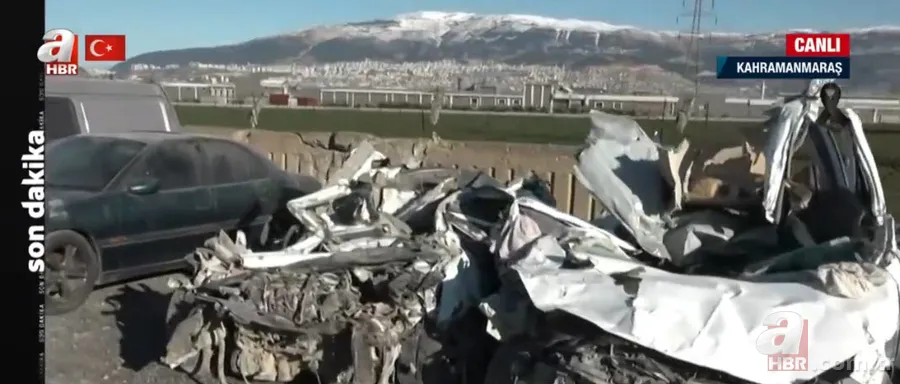 Görüntüler KAHRAMANMARAŞ'TAN... İşte asrın DEPREM felaketinin yıkıcı izleri! Çarpıcı detayları A Haber canlı yayınında anlattı 4