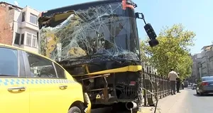 İETT otobüsünün sürücüsü gözaltında