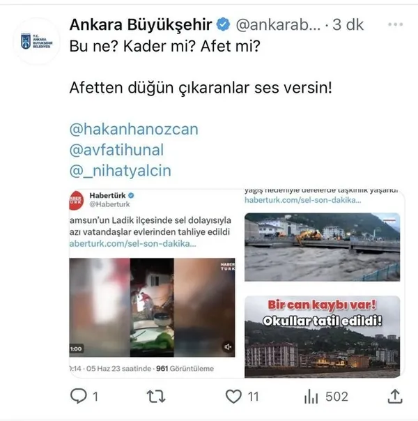 ABB’nin sosyal medya ekipleri yanlış hesapta! CHP’li belediye rezil oldu...
