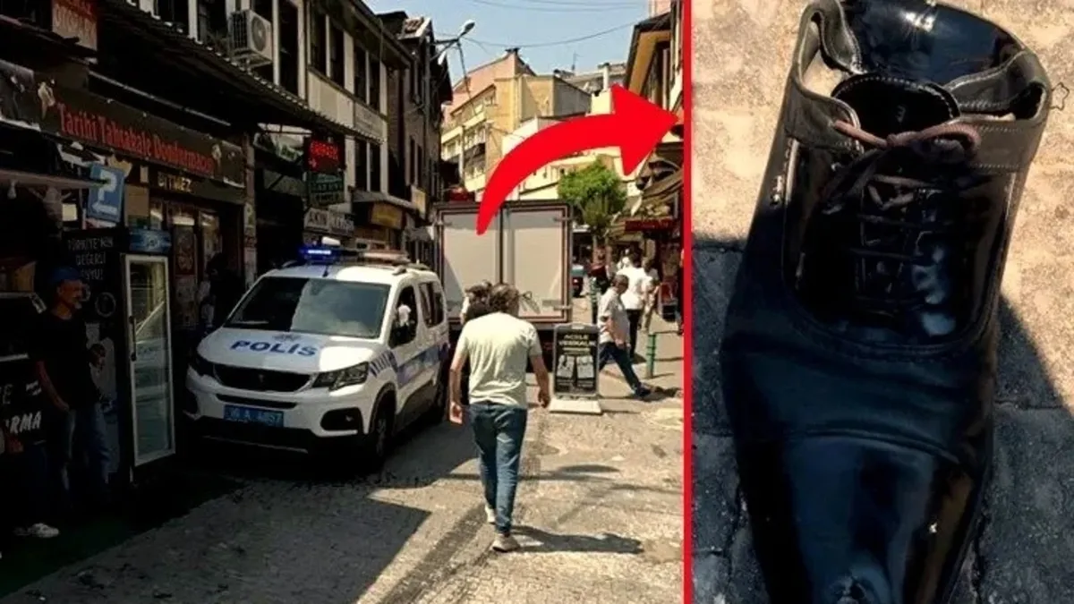 Böylesi ancak filmlerde olur! 44 numara ayakkabı hayatını kurtardı