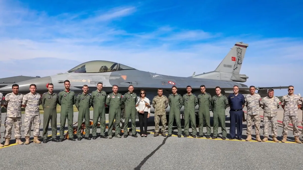 NATO görevi başladı! Türk yıldızları Estonya semalarında: 181'inci Jet Filo nöbeti devraldı