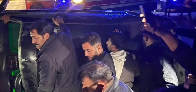 Van'da otomobil devrildi! 1 yaralı
