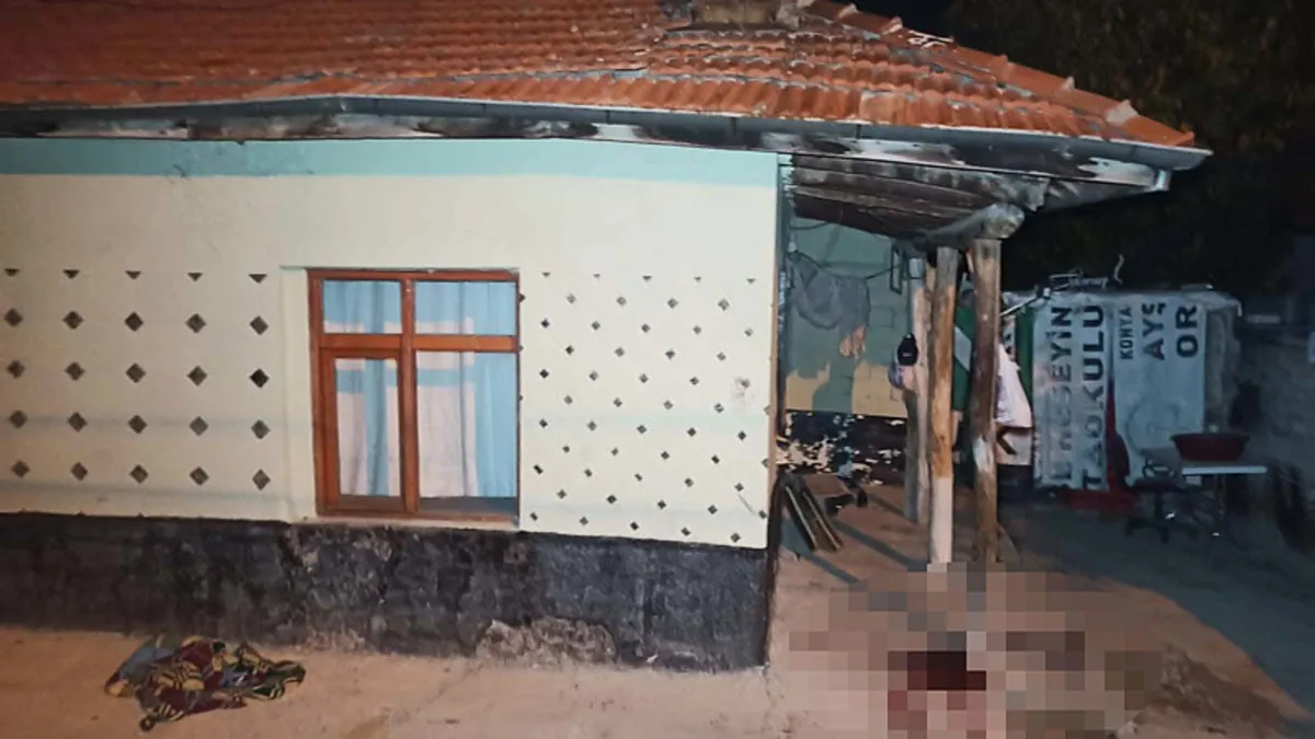 Konya'da evlat dehşeti! Babasını bıçaklayarak öldürdü