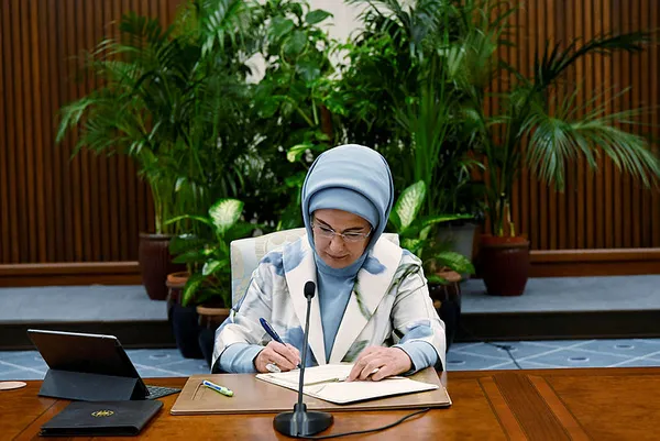 Emine Erdoğan BM Sıfır Atık Danışma Kurulunun ilk toplantısına başkanlık etti - 3
