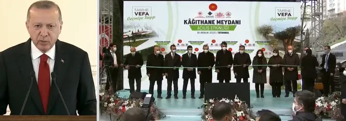 Son dakika: Başkan Erdoğan’dan Kağıthane Meydanı Açılış Töreninde önemli açıklamalar