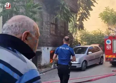 Tekirdağ’da metruk binada yangın paniği