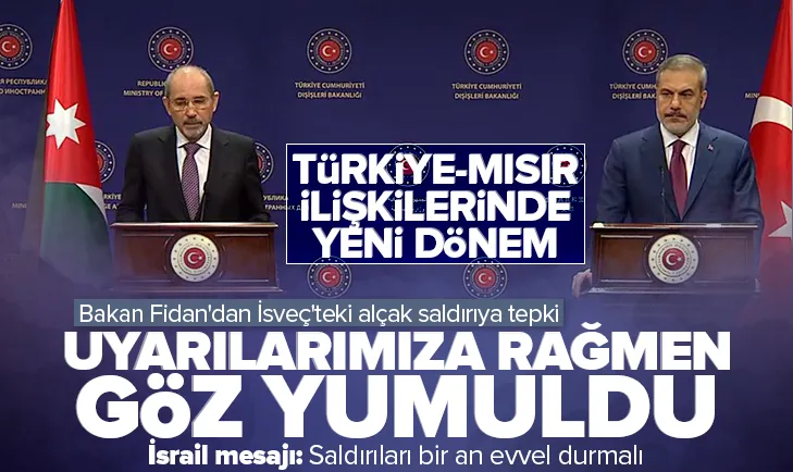 Bakan Fidandan İsveçe Kuran-ı Kerim tepkisi