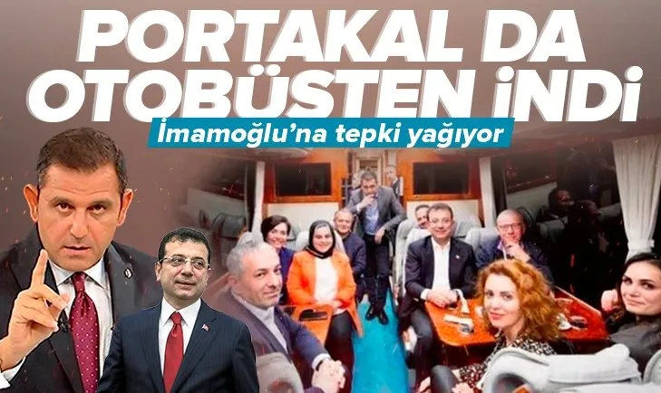 Son dakika: Fatih Portakal’dan Vız gelir tırıs gider diyen Ekrem İmamoğlu’na sert eleştiri: Danışmanlarınız da mı yönlendirmez sizi?