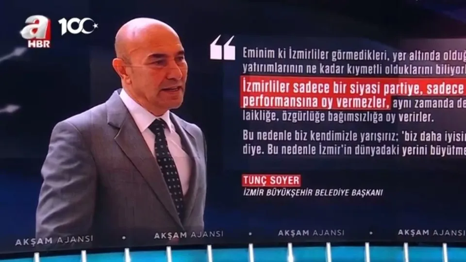 CHP İzmir Büyükşehir Belediye Başkanı Tunç Soyer’den İzmirliler hizmete oy vermez sözleri: Laikliğe oy verirler