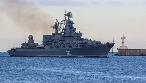 Son dakika: Moskova kruvazör gemisi vuruldu mu? Rusya ve Ukrayna'dan peş peşe açıklamalar - 1