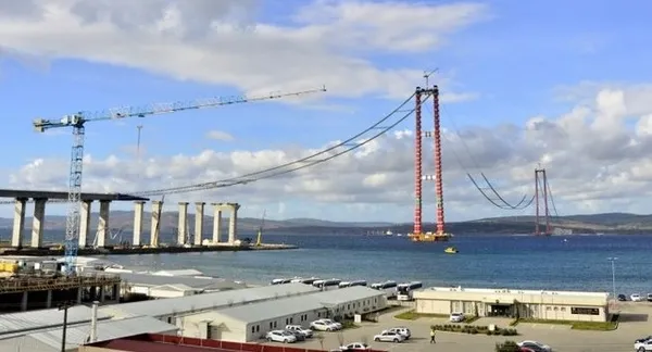 Çanakkale Köprüsü ekonomiye 14,5 milyar euro katkı sağlayacak! O bölgenin yüzde 70'i tamamlandı - 2