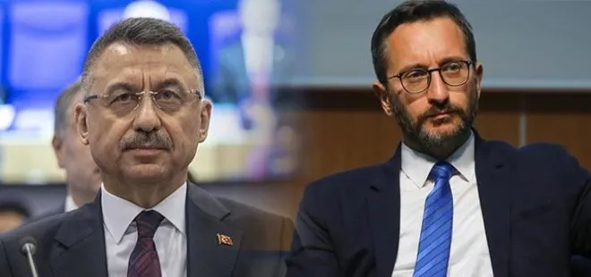 Cumhurbaşkanı Yardımcısı Fuat Oktay ve İletişim Başkanı Fahrettin Altun’dan Şırnak’taki kalleş saldırıya tepki