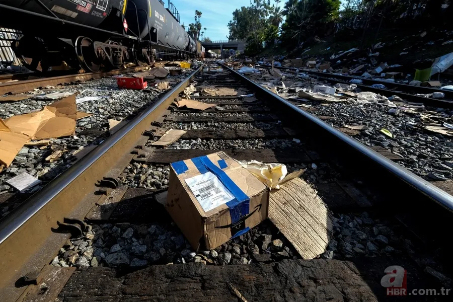 ABD'de tren soygunları başladı! Union Pacific ve Amazon... 6