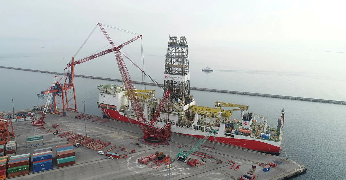 Fatih sondaj gemisi Karadeniz’e hazırlanıyor! Bakan Fatih Dönmez tarih vermişti | Video