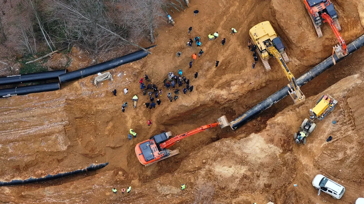 Düzce'de doğalgaz çalışmalarında heyelan faciası: 1 işçi hayatını kaybetti