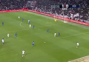 Beşiktaş farkı 2'ye çıkardı