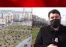 İzmir kırmızıya döndü
