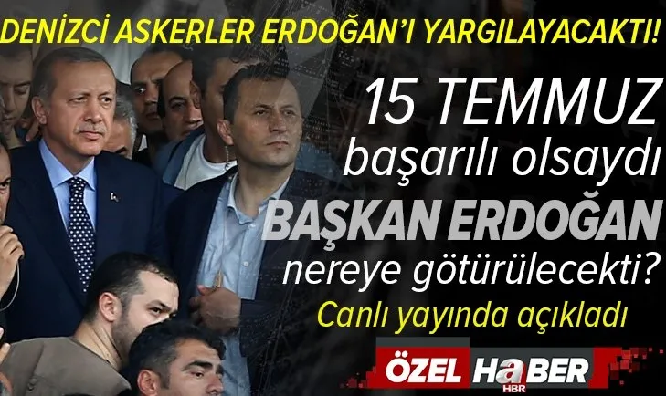 Denizci askerler 15 Temmuz'da Recep Tayyip Erdoğan'ı nasıl yargılayacaktı? Bildiride Joe Biden'ın parmağı var mı? Bülent Erandaç A Haber'e konuştu