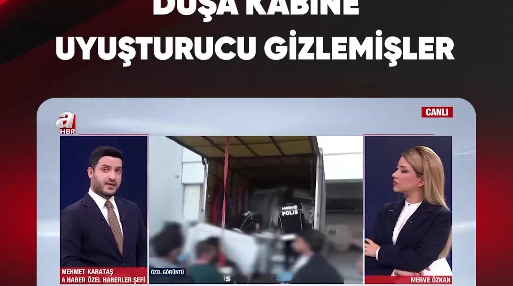 DUŞA KABİNE UYUŞTURUCU GİZLEMİŞLER!