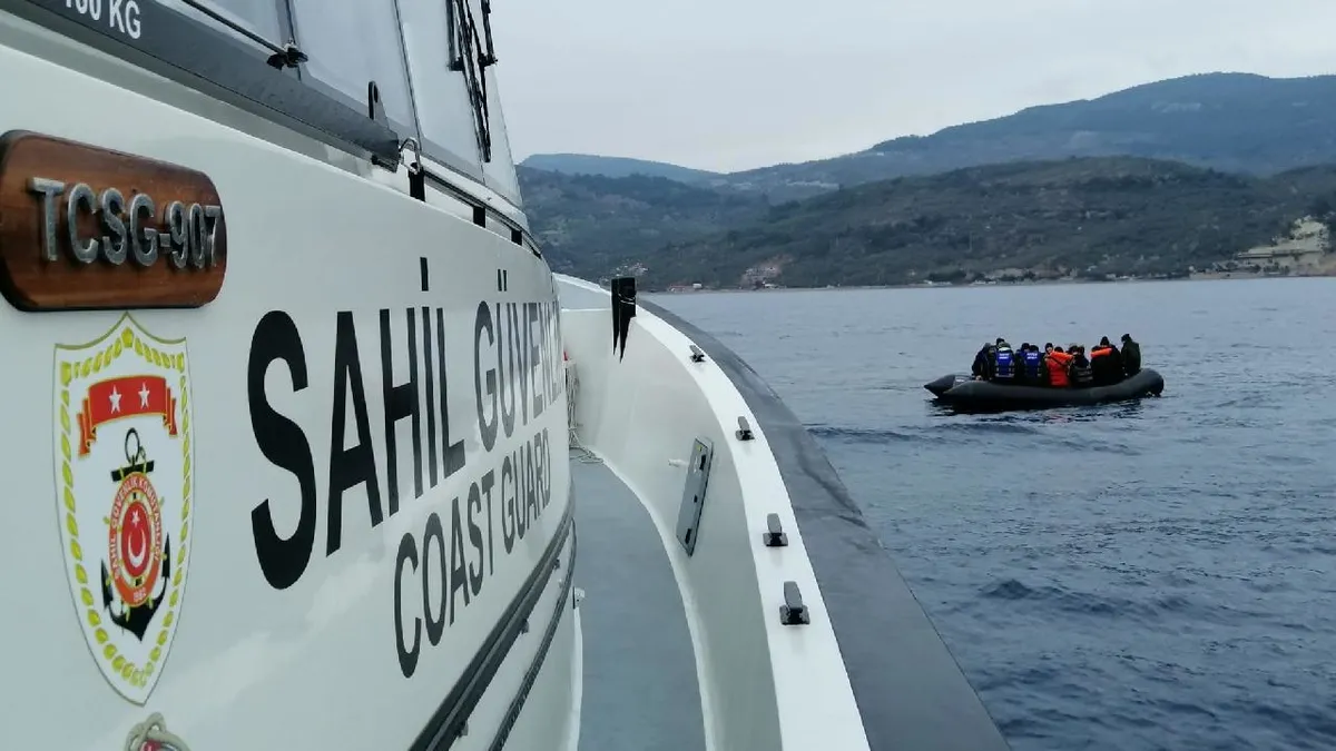 Muğla açıklarında 5 göçmen kurtarıldı!